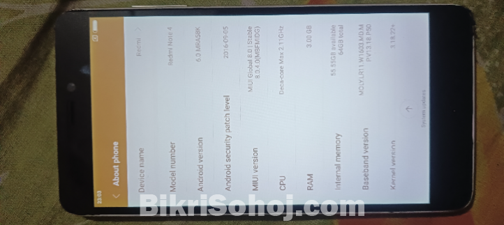 Redmi note 4